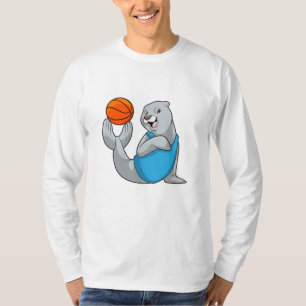 Camiseta Selo no basquete