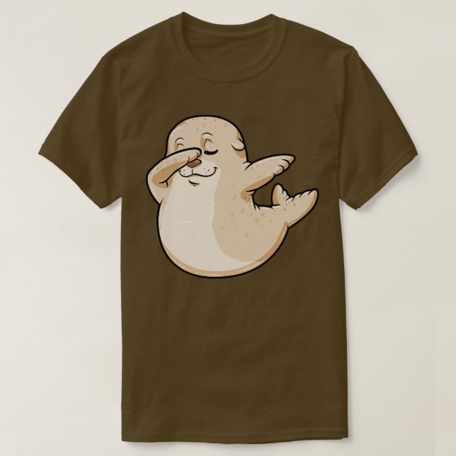Camiseta Selo no Hip Hop Dance Dab 3 (Frente do Design)