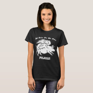 Camiseta Selo pessoal de Pigasus John Steinbeck às estrela