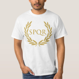 Camiseta Selo romano do Senado de Roma SPQR
