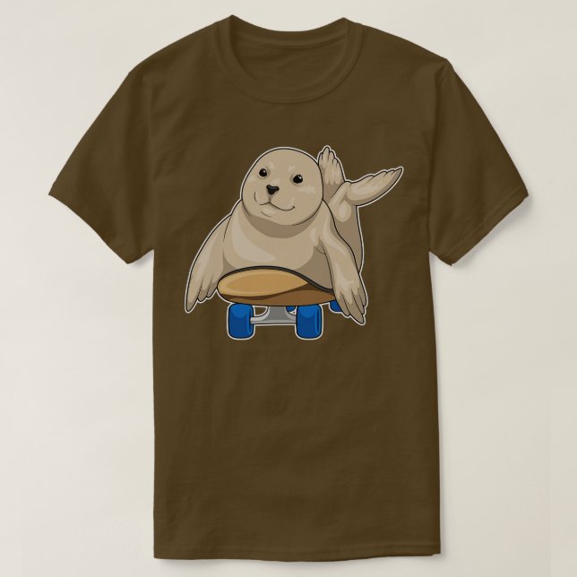 Camiseta Selo Skater (Frente do Design)