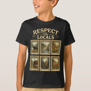Camiseta Selos de amante de animais vida selvagem animal se