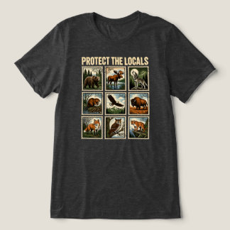 Camiseta Selos Proteger os Locais