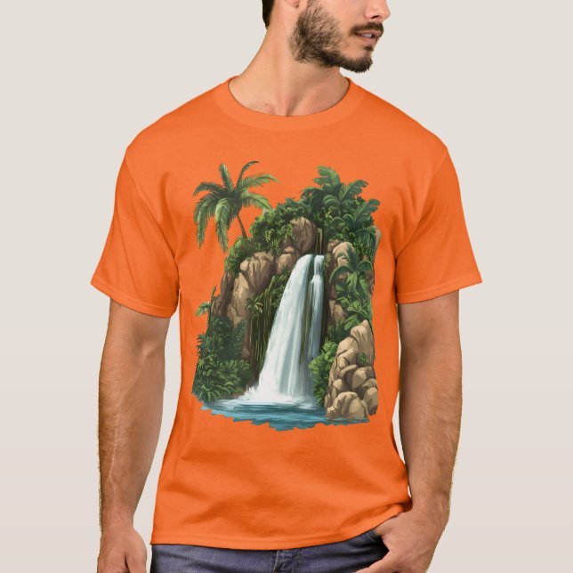 Camiseta Selva Cai: Natureza em Movimento (Frente)