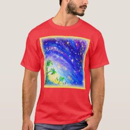 Camiseta Selva Dançante Colorida no Céu. Comprar Agora