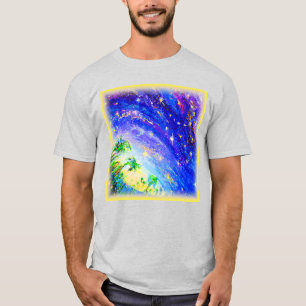 Camiseta Selva Dançante Colorida no Céu. Comprar Agora