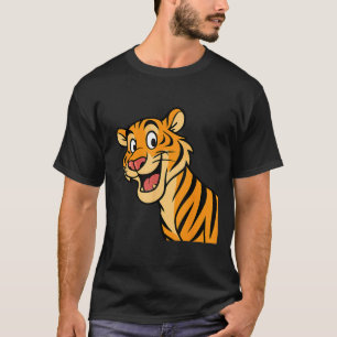 Camiseta Selva-de-animais selvagens Engraçada pelo Tiger Wi