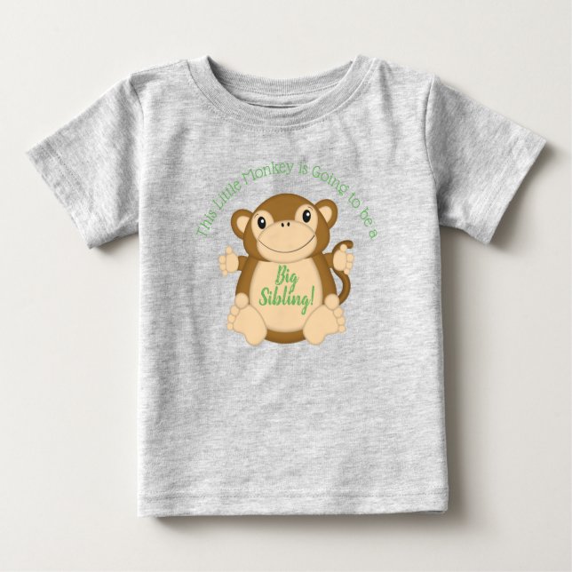 Camiseta Selva de Chá de fraldas de Macaco (Frente)