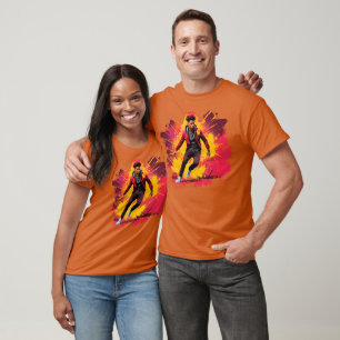 Camiseta Selva de Concreto: Camisa-T de Espírito Urbano