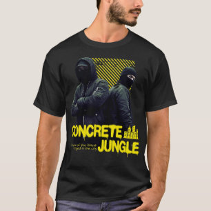 Camiseta Selva de Concreto – Gráfico de Sobrevivência dos M