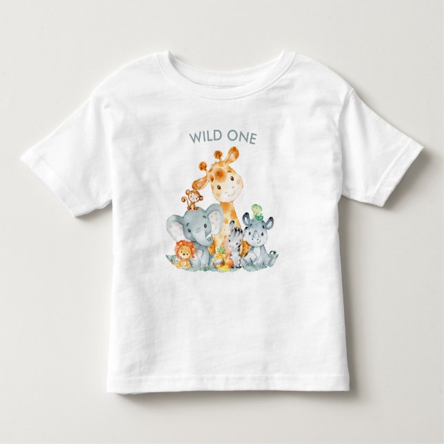 Camiseta Selva de Cute Safari Cáutara (Frente)