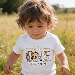 Camiseta Selva de Um primeiro aniversario Selvagem