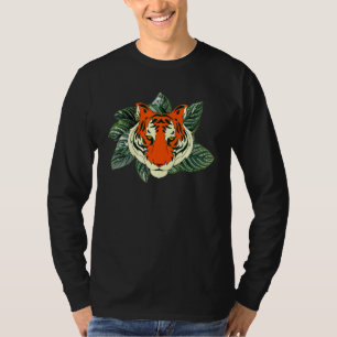 Camiseta Selva Selvagem Animal Exótico asiático Predador de