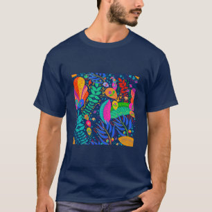 Camiseta Selva Tropical Havaiana