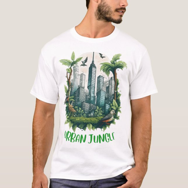 Camiseta Selva urbana (Frente)