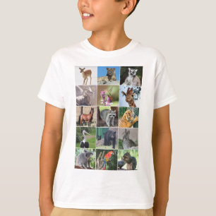 Camiseta Selvagem 15 Animais Picados na Natureza