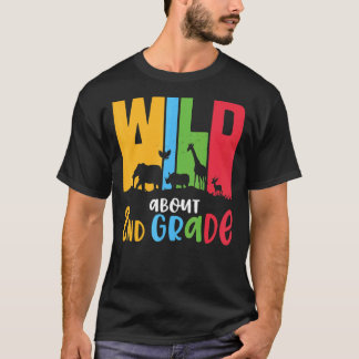 Camiseta Selvagem Cerca do Segundo Grau Grau de segundo Grá