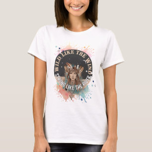 Camiseta Selvagem como o Vento, Forte como o Rio   Personal