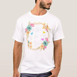 Camiseta Selvagem Como Os Meus Cachorros Curly Com Uma Cami