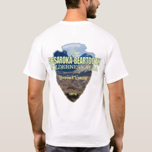 Camiseta Selvagem de Absaroka-Beartooth (ponta de seta)