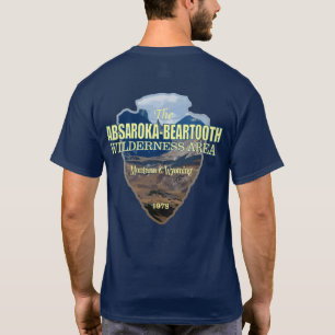 Camiseta Selvagem de Absaroka-Beartooth (ponta de seta)