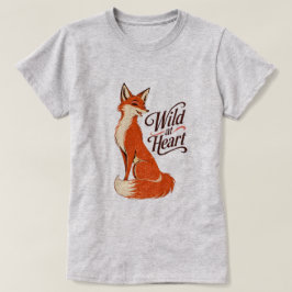 CAMISETA SELVAGEM DE CORAÇÃO