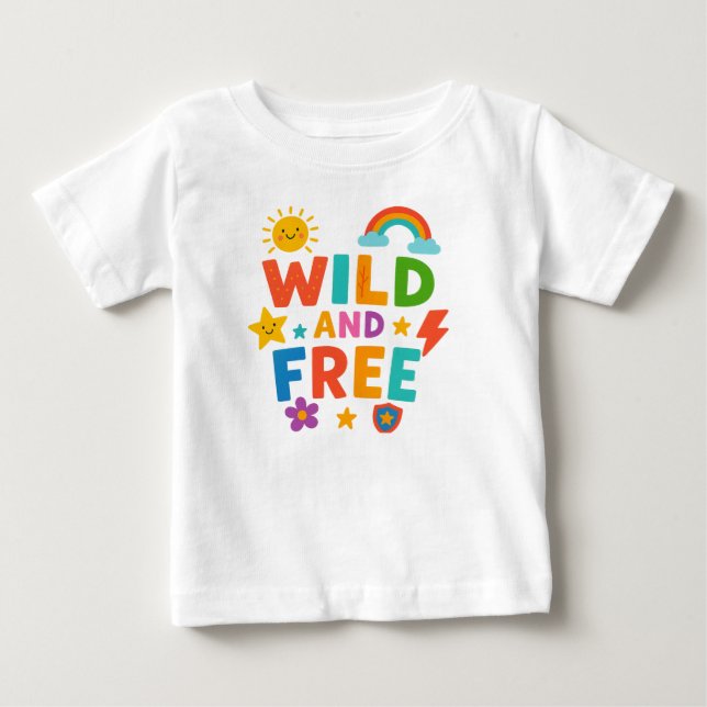 Camiseta Selvagem e Livre (Frente)