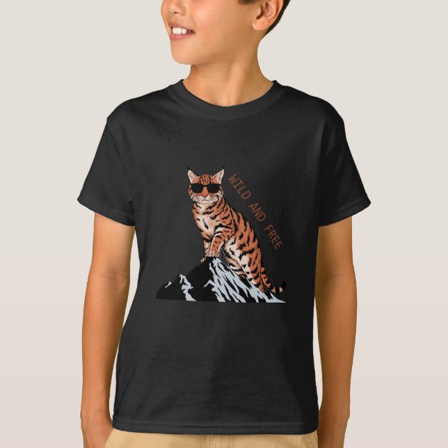 Camiseta Selvagem e Livre (Frente)