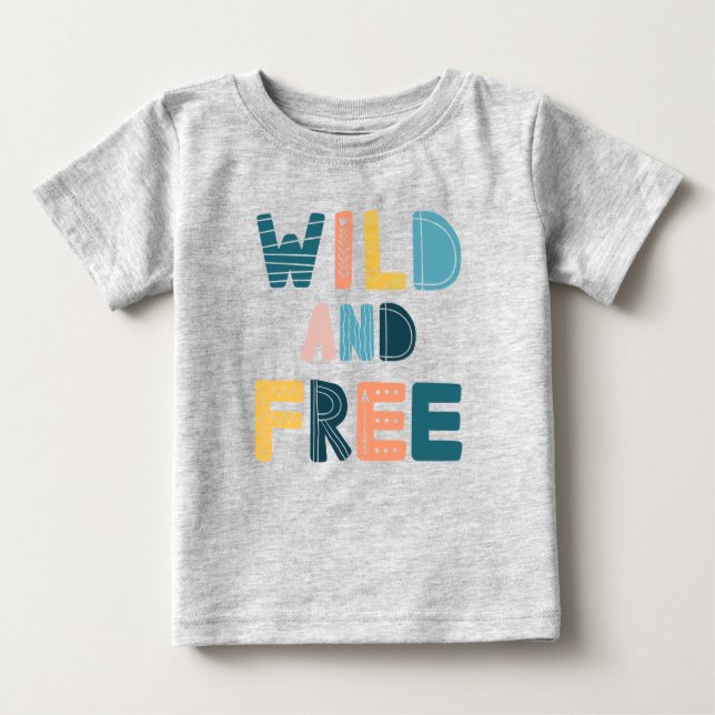 Camiseta Selvagem e Livre (Frente)