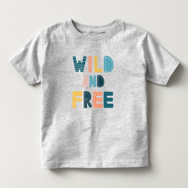 Camiseta Selvagem e Livre (Frente)