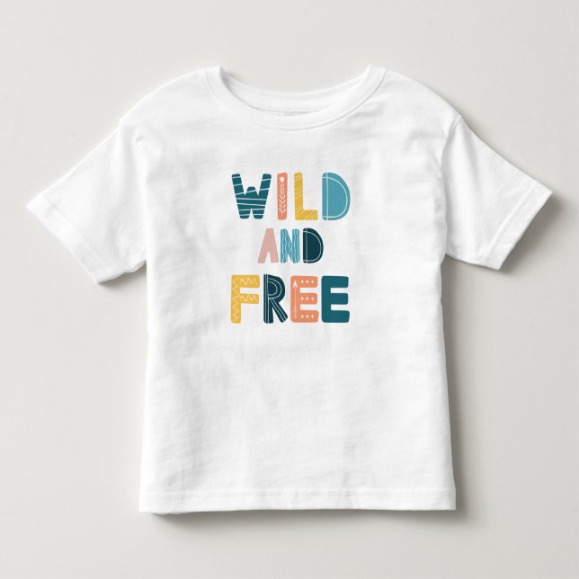 Camiseta Selvagem e Livre (Frente)