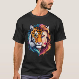 Camiseta Selvagem Interior – Deusa do Espírito do Tigre. 
