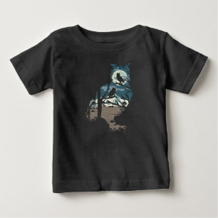 Camiseta Selvagem Natureza Lua Cheia Corujas Aves