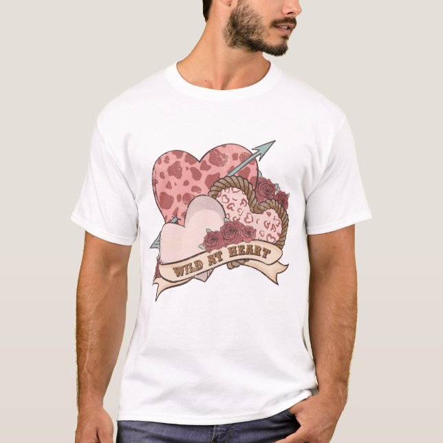 Camiseta Selvagem No Coração (Frente)