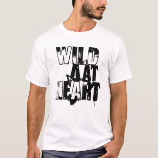 Camiseta Selvagem No Tee Do Lobo Do Coração