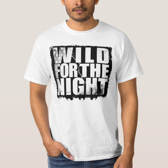 Camiseta Selvagem para a noite (Frente)