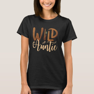 Camiseta Selvagem Safari Selvagem W de Auntie Zoo Nascer
