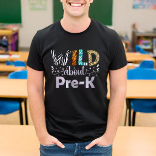 Camiseta Selvagem Sobre A Escola De Professores Engraçados