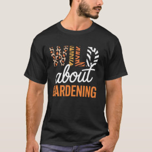 Camiseta SELVAGEM Sobre Arte Colorida de Jardinagem