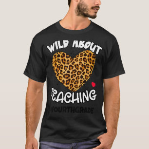 Camiseta Selvagem Sobre Ensinar Leopar De Esquadrão De Prof