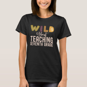 Camiseta Selvagem Sobre Ensinar O Esquadrão De Professores