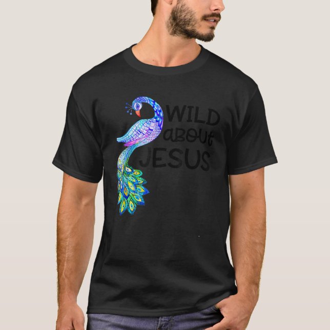 Camiseta Selvagem Sobre Jesus VBS Professor de Escola Domin (Frente)