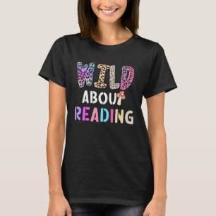 Camiseta Selvagem Sobre Leitura De Livros