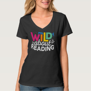 Camiseta Selvagem Sobre Leitura De Livros Que Adoro Ler Pro