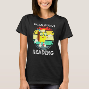 Camiseta Selvagem Sobre Ler Livros De Amor