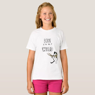 Camiseta Selvagem Um Nascer Para Serem Árvore De Subida De