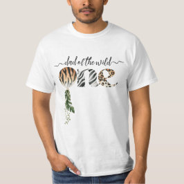 Camiseta Selvagem Um primeiro aniversario Neutro de Gênero 