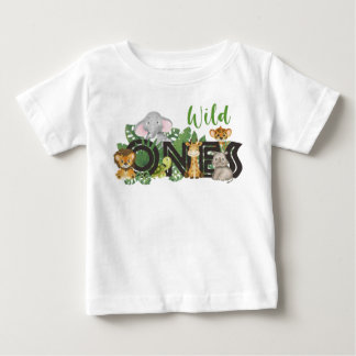 Camiseta Selvagens de Animais Safari Selvagens Gêmeos de an