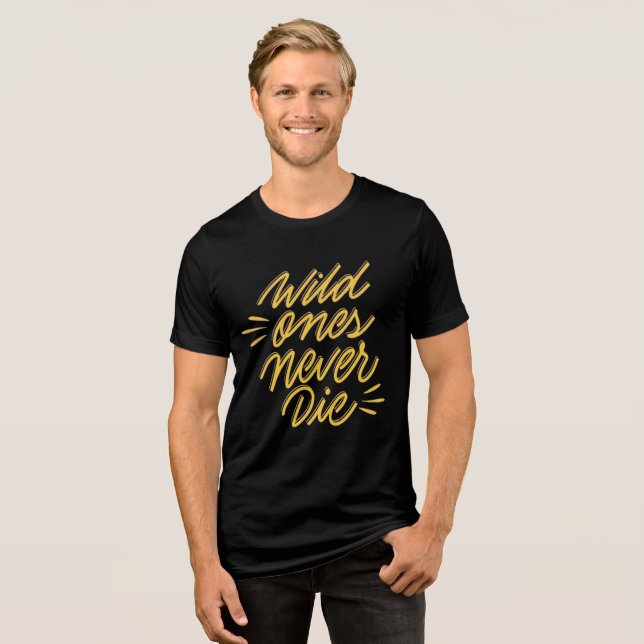 Camiseta Selvagens Nunca Morrem - Legal Tee Triplo (Frente Completa)