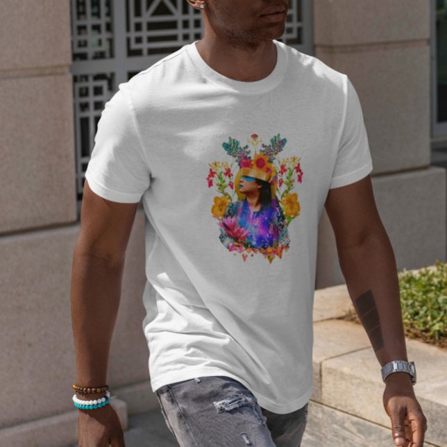 Camiseta Selvatic Flowers Girl (Criador carregado)